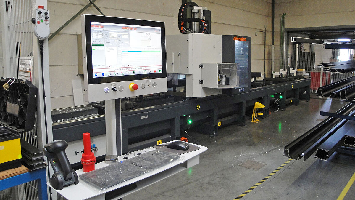 Logiciel eluCad pour un transfert de données sans faille du configurateur à la commande de la machine.