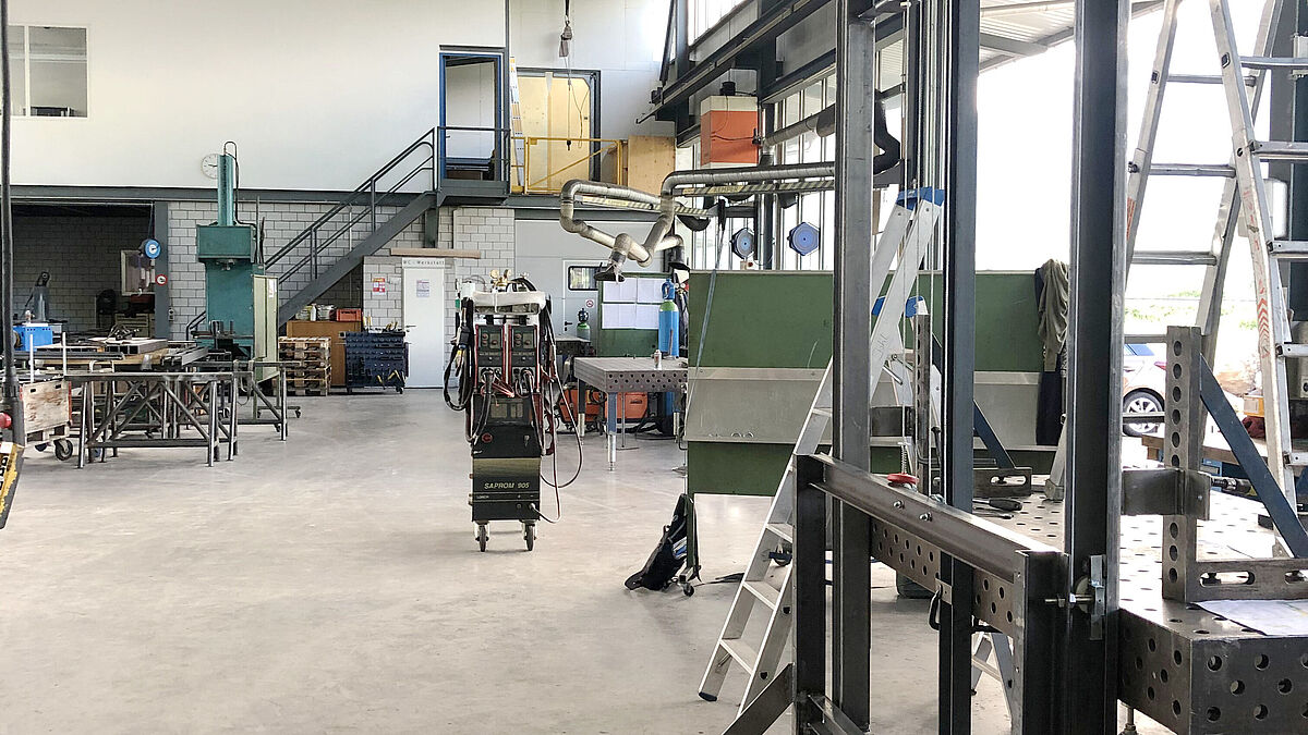 Conception d’essai à l’atelier de Jöhl Isenschmid AG.