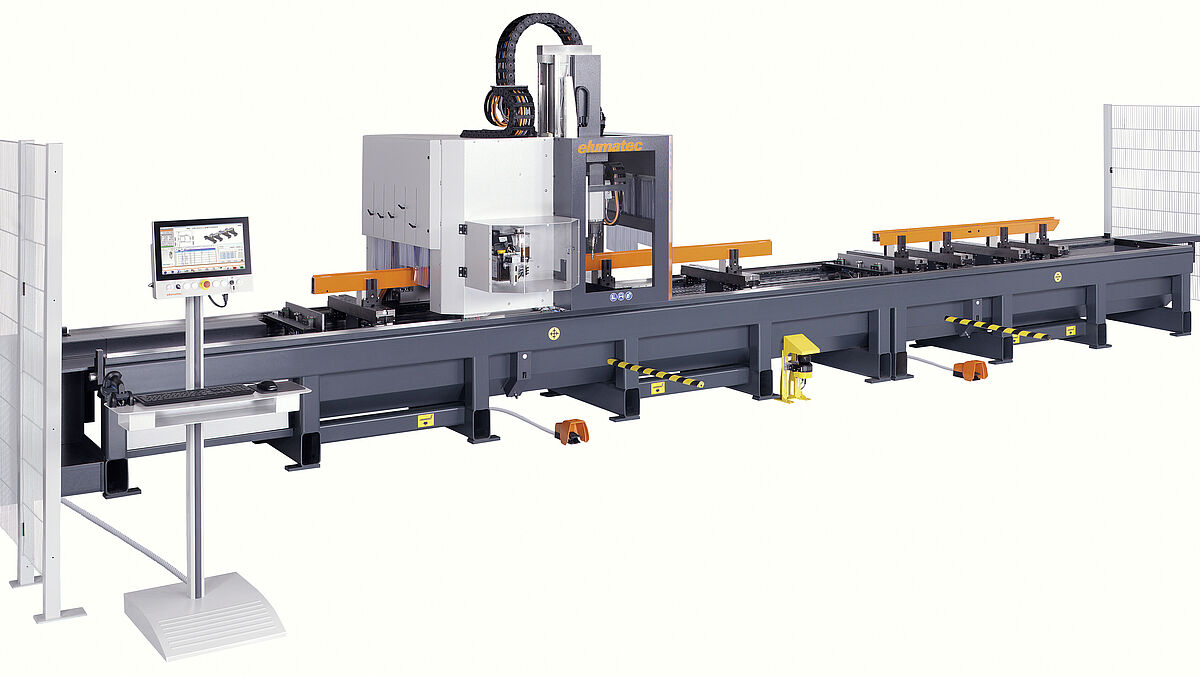 SBZ 140 Stabbearbeitungszentrum mit Laser Scanner.